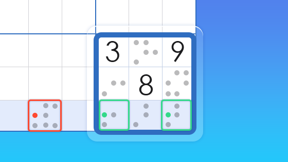 number combinations for killer sudoku